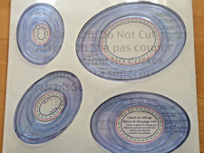 NIP OVAL CCS Custom Cutting System w Template Creative Memories Scrapbooking