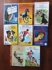 8 livres  illustrés anciens enfants années 1962 à 1975 Hachette & Rouge et or