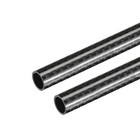 Carbon Fiber Round Tube 10x8x330mm 3K Roll Wrapped Glossy for RC Airplane 2Pcs