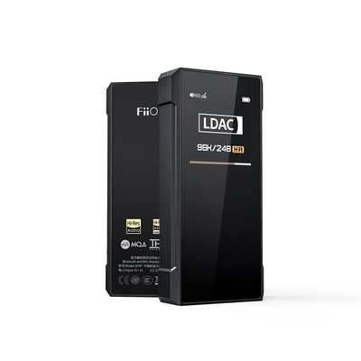 FiiO BTR7 Headphone Amp Bluetooth Receiver High Resolution Portable DAC...