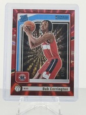 2024-25 Panini Donruss - Rated Rookie Bub Carrington #220 Holo Red Laser 61/99