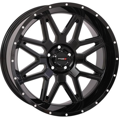 System 3 ST7 WHEEL 20X9 5+4 (0MM) 5/4.5 GLOSS BLACK 20S3-7355