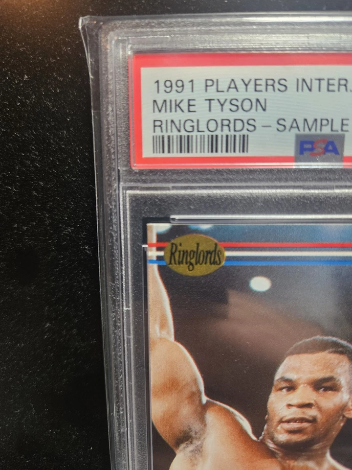 1991 Players International Ringlords Mike Tyson W/ Don King PSA 9 Sample Nice! - Image 2 of 4