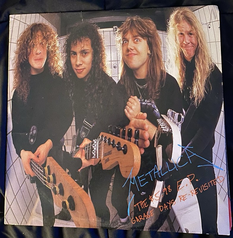 Metallica The $5.98 E.P. Garage Days Elektra 1987 1st Pressing 60757-1 VG+/VG+