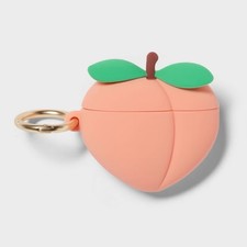 NEW Heyday Earbud Case Cover Fits AirPods Pro Generation 3 w/ Clip Orange PEACH