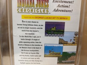 The Young Indiana Jones Chronicles Wata graded 9.4 A+ Nintendo NES Jaleco