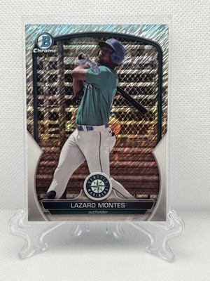 2023 Bowman Chrome Lazaro Montes Prospects Shimmer Refractor