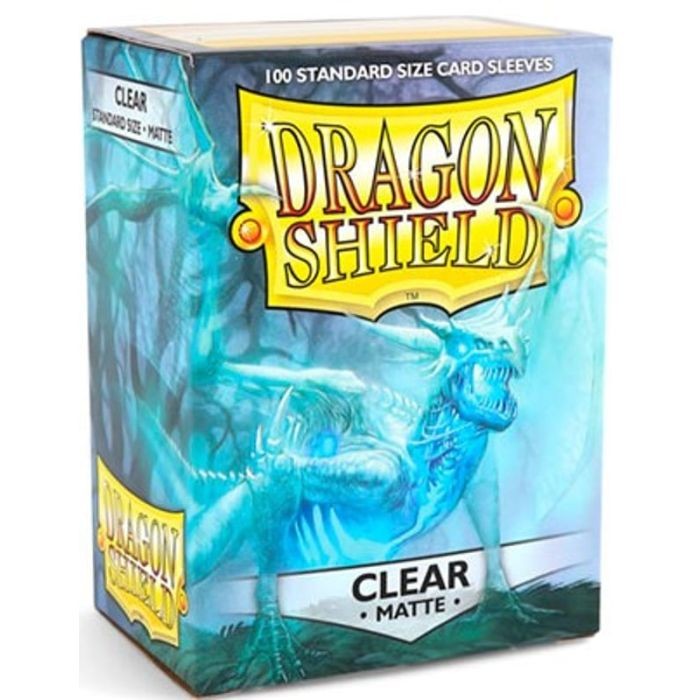Dragon Shield Bustine - Standard (Trasparente Opaco- 6-3X8-8Cm- 100 Pz) - Immagine 2
