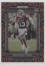 2023 Panini Prizm Draft Picks Snakeskin Prizm Emmanuel Forbes #180 17p7