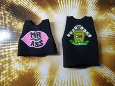 Custom New Age Outlaws  Wrestling Shirt for Toy Action figures WWE NXT  Mattel 