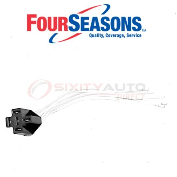 Four Seasons AC Condenser Fan Control Relay Harness Conn for 1980-1984 qy