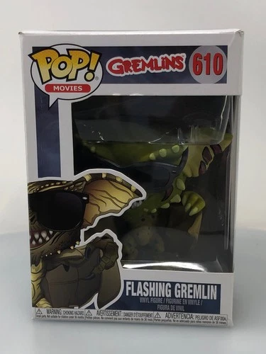Funko POP! Movies Gremlins Flashing Gremlin #610 Vinyl Figure DAMAGED BOX