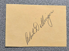 BOB DILLINGER SIGNED AUTOGRAPHED VINTAGE GPC - FREE SHIPPING