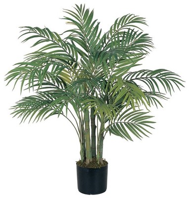 Artificial Fake Areca Palm Silk Tree 3'