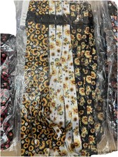 Set of 12 Sunflower Teacher Cute ID holder lanyard Office Party Gift keychain /