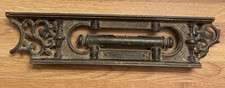 Antique Davis Level 12" Cast Iron Pat 1877 1883 Main Vial Works Broken End Parts