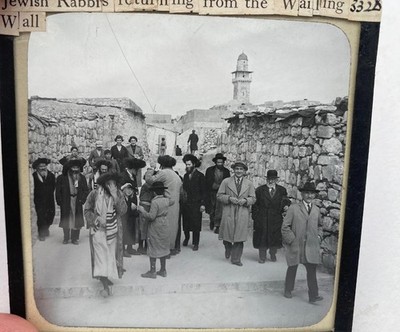 10 Laternen-Dia-Fotografien Heiliges Land Anfang 1900 (Amerikanische Kolonie Vestor ??)