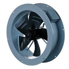 Short Cased Axial Flow Duct Mounted In Line Ventilation Extraction Fan 1Ph Ax...