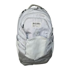 Zaino Under Armour UA Hudson Storm resistente all'acqua divisione allenamento grigio