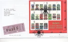 2001 BRITISH BUSES - COVENT GARDEN H/S MINI-SHEET FDC FROM COLLECTION E12