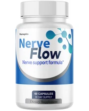 Nerve Flow Advanced Health Support Formula Dietary Supplement - 60 Capsules