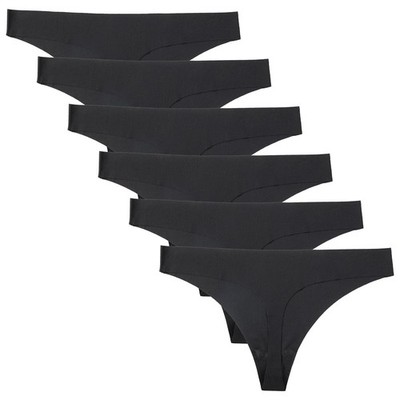 Damen String Tangas Unsichtbarkeit ohne Naht Unterwäsche Strings und Tangas ...