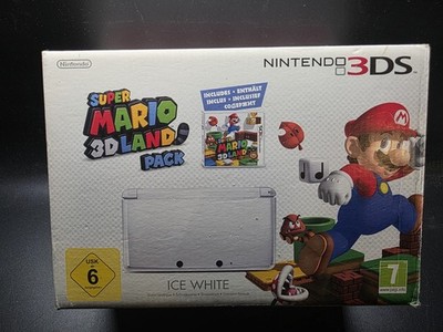 Nintendo 3DS Super Mario 3D Land Pack-ohne 3DS- alle Anleitungen + Spiel/Adapter