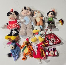 Disney Mickey And Minnie Mouse Tiger More Collectibles Plush other Toys Lot