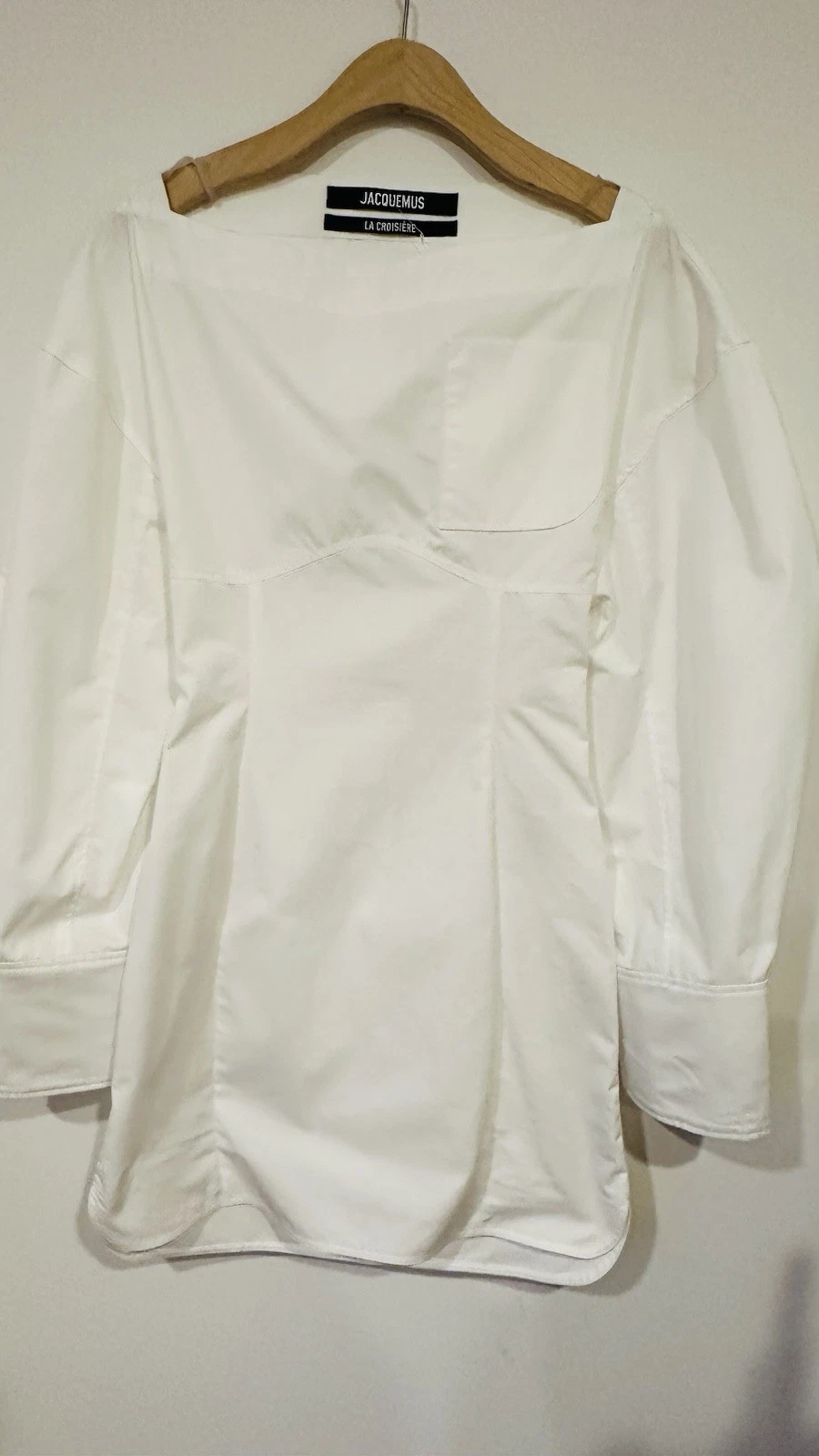 Camicia Jacquemus La Casaco manica lunga cotone taglia 2