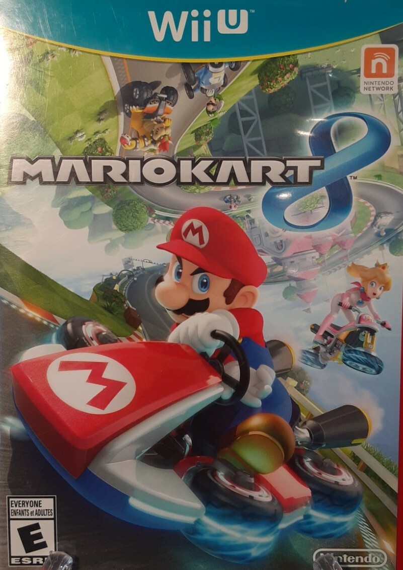 Nintendo Wii U Mario Kart 8 Video Game Complete With Manual