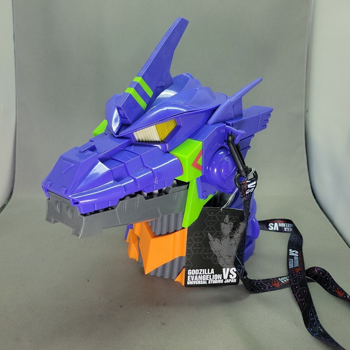 その他 godzilla Evangelion usj popcorn Godzilla vs Evangelion Bucket Figure Popcorn USJ Limited Universal