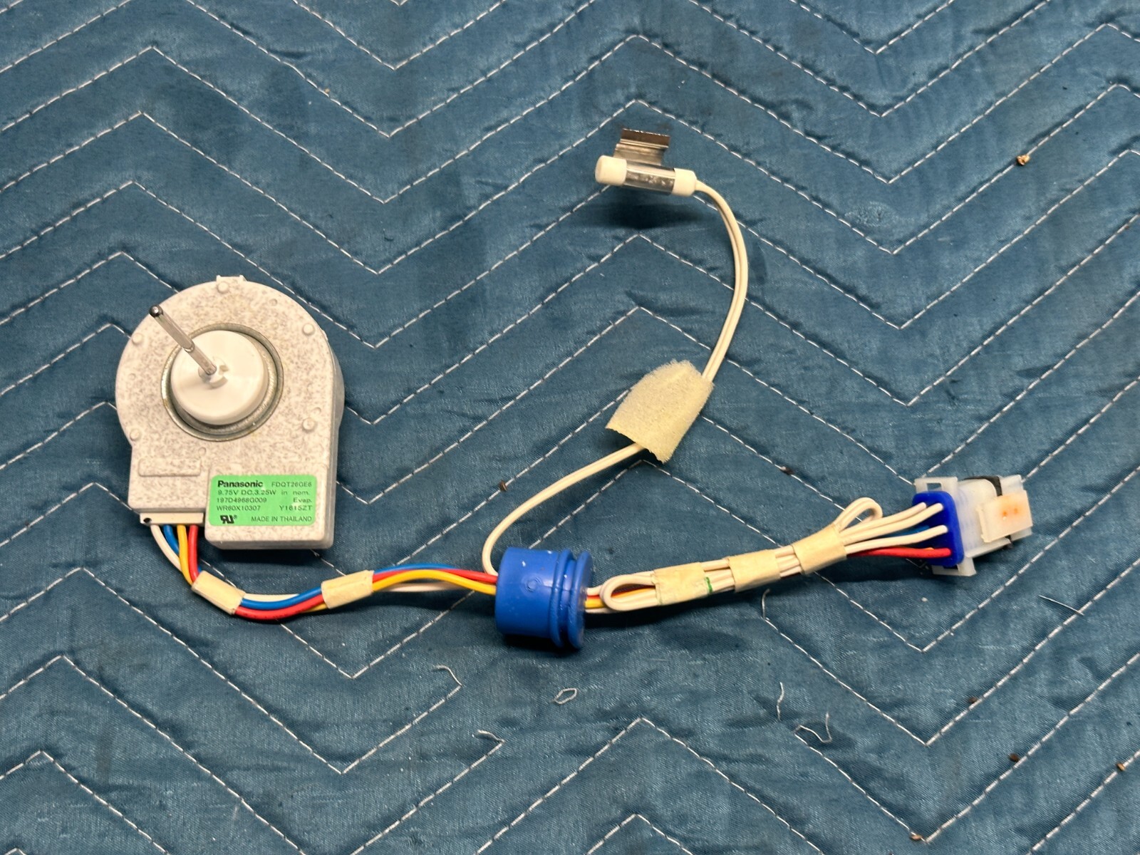 WR60X10307 197D4968G013 GE Refrigerator Evaporator Fan Motor OEM eBay