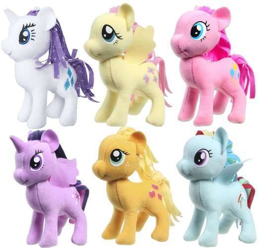 My little Pony Plüsch Spielzeug Hasbro Alle Pferdchen Höhe: 14 cm My little Pony Plüsch Spielzeug Hasbro Alle Pferdchen Höhe: 14 cm