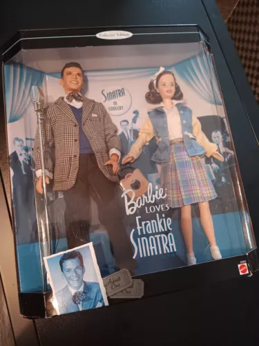 Barbie Loves Frankie Sinatra Collectors Edition Doll Set 1999 2 Puppen 22953 Neu in OVP