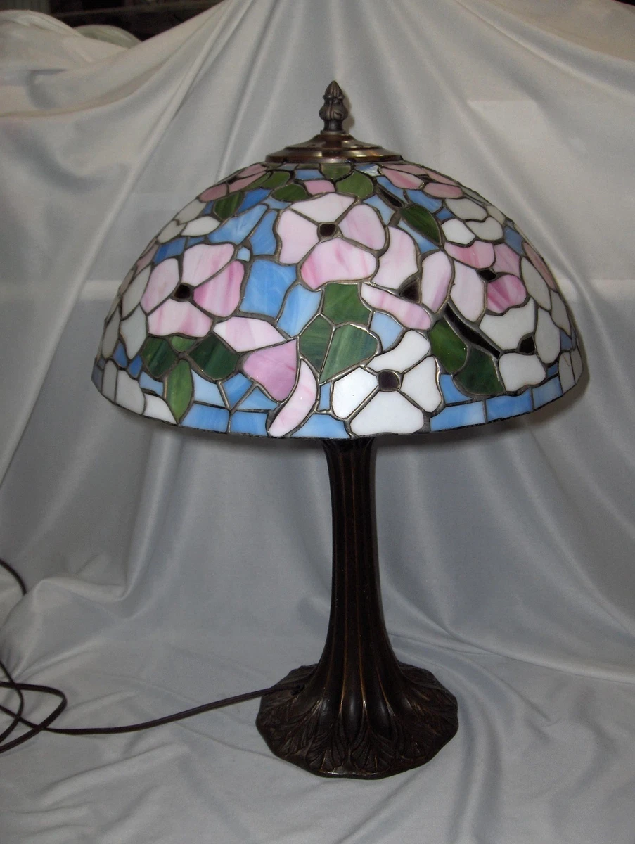 Leaded glass lamps deals