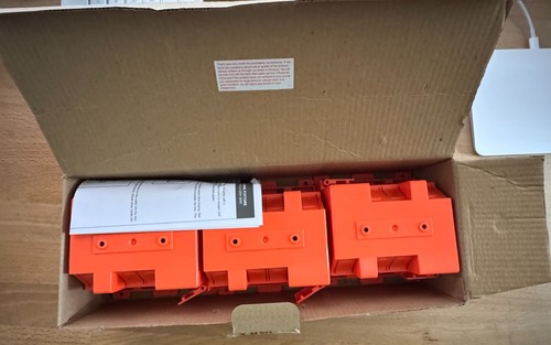 3 Pack - Cloudy Bay Two Gang Electrical Outlet Box 25 Cubic Inch ...