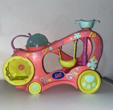 LPS Littlest Pet Shop Paw Powered Cruiser Car with Hamster Wheel Swing