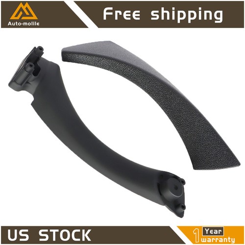 RH Right Side Inner Door Panel Handle Outer Pull Trim Cover Fit For BMW E90 328i - Picture 2 of 8
