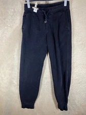 Uniqlo Casual Drawstring Jogger Pants Size S Mens Navy