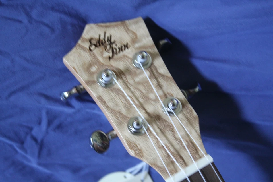 Eddy Finn Concert Ukulele, All Ash, Open Matte Finish, Beautiful, EF-ASH-N - Image 3 of 4