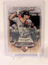 2021 Topps DH Debuts Paul Goldschmidt Auto  St. Louis Cardinals