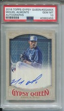 2016 Topps Gypsy Queen Auto  Miguel Almonte #GQA-MA Rookie Auto RC psa 10