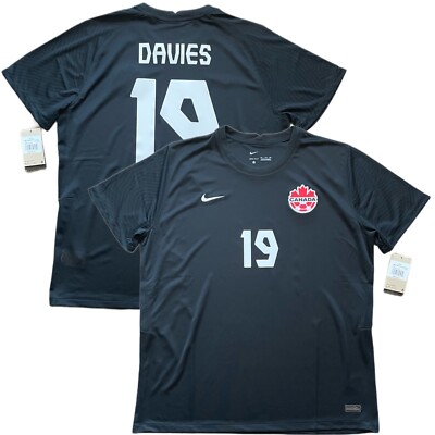 2022 Canada Third Jersey #19 Davies 2XL Nike Soccer World Cup