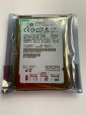 Hitachi Travelstar 5K160 HTS541680J9AT00 80GB  5400RPM 2.5''PATA/IDE (0A28417)
