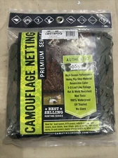 Camosystems LW01B Premium Series/Military Woodland Camo Netting 3’10” X 9’10