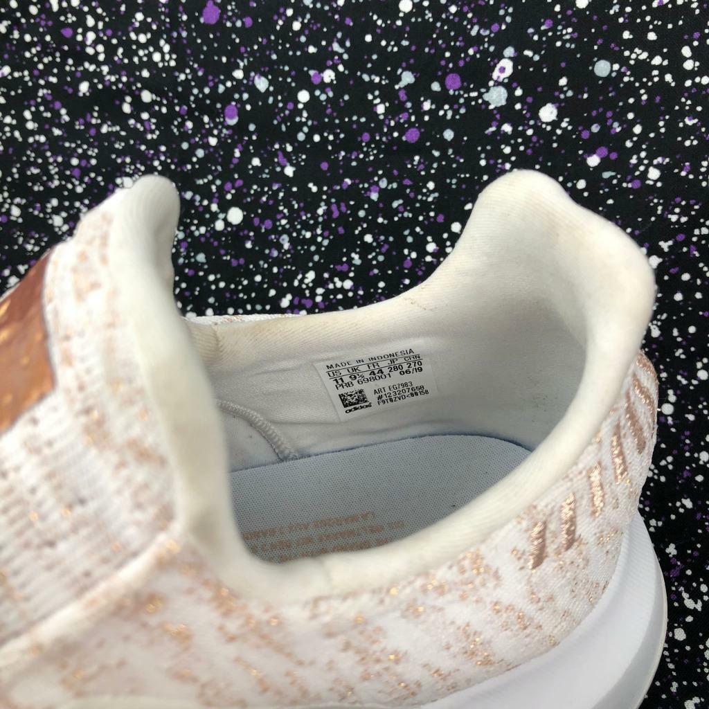 Worn 1x ADIDAS Swift Run Running Shoes Sneakers White Copper
