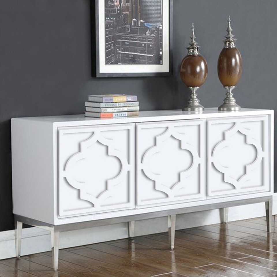 Easy to Apply DIY Wall Stickers for Bedroom 4X 20*20CM PS Board Mirror