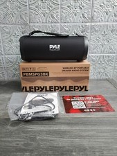 Rechargeable Wireless Portable Bluetooth Boom Box Speaker Barrel Loud