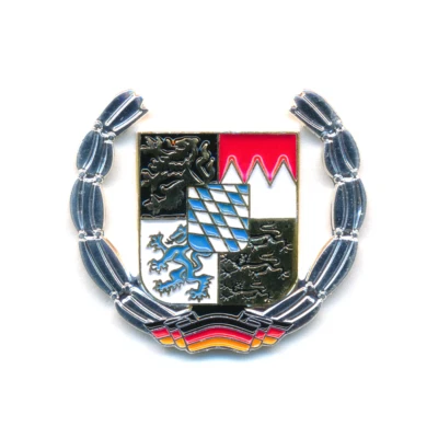 HEGIBAER Freistaat Bayern Wappen München Deutschland Flagge Badge Edel Pin Anstecker 0909
