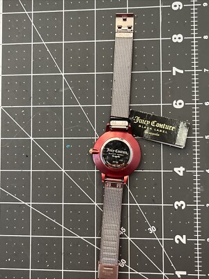 JUICY COUTURE Black Label Women's Bracelet Watch Red Red Red With